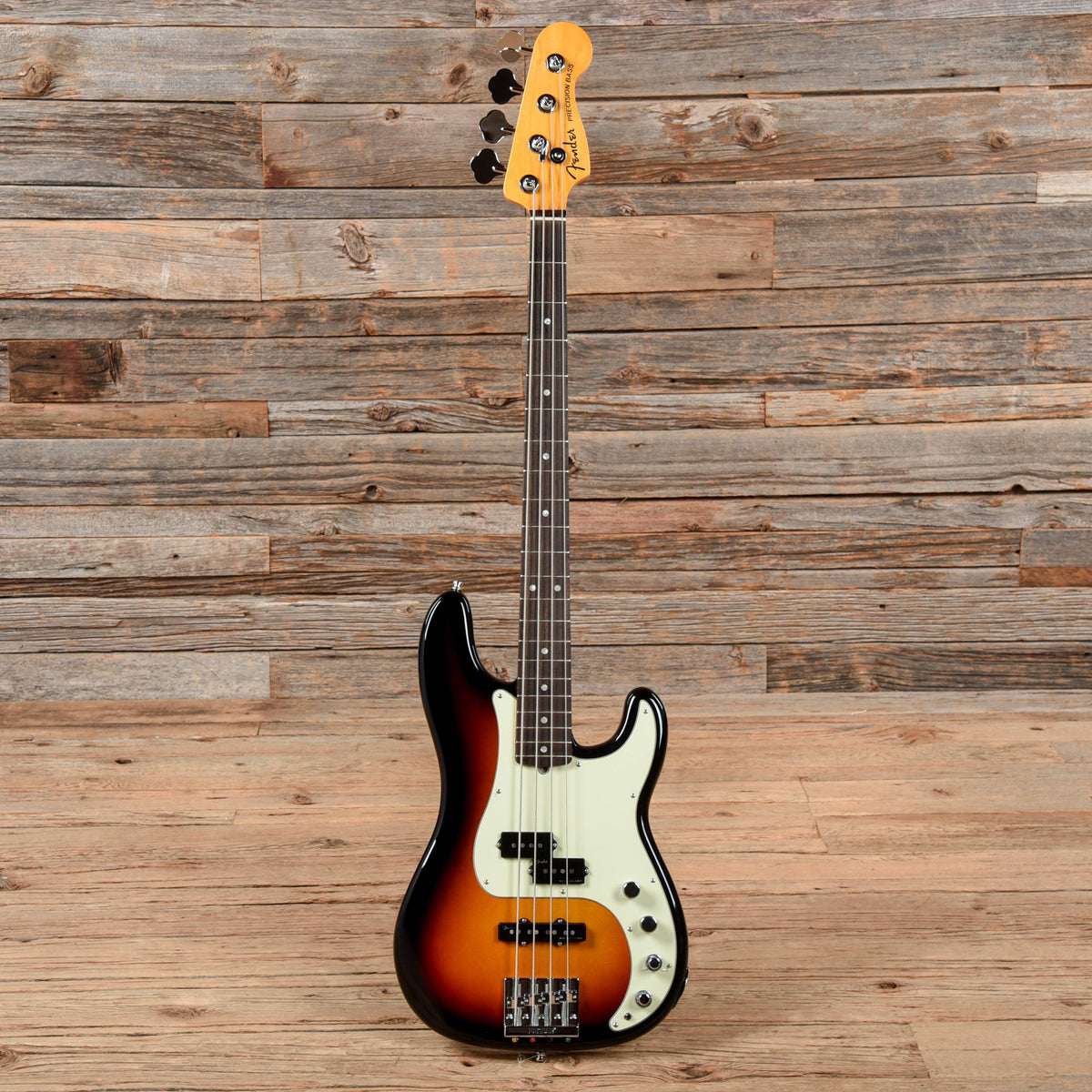 Fender American Ultra Precision Bass Ultraburst Bass Guitars / 4-String