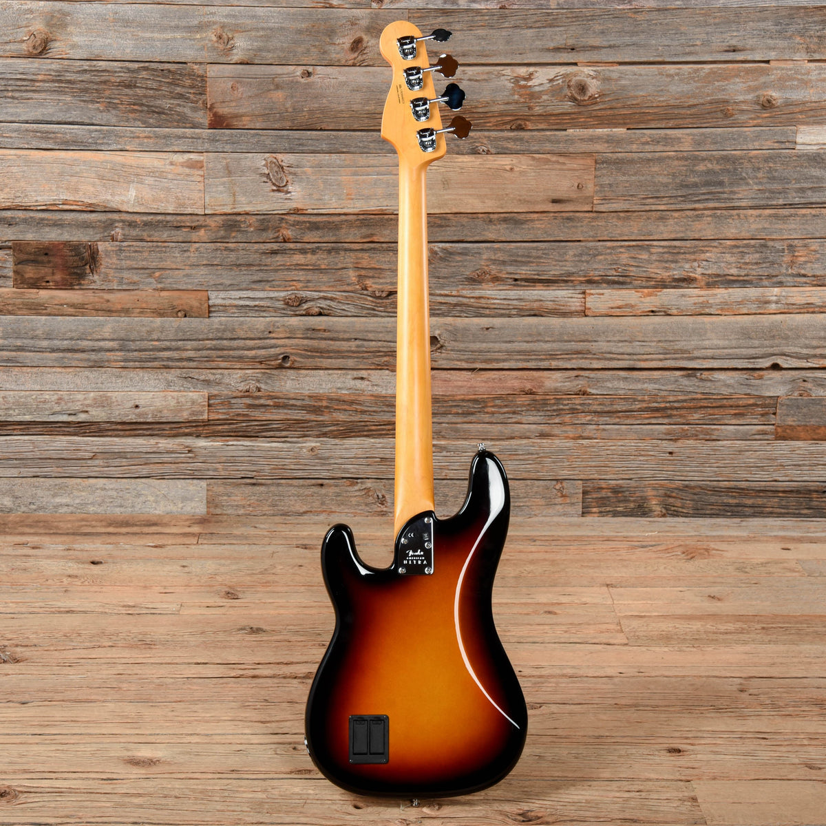 Fender American Ultra Precision Bass Ultraburst Bass Guitars / 4-String