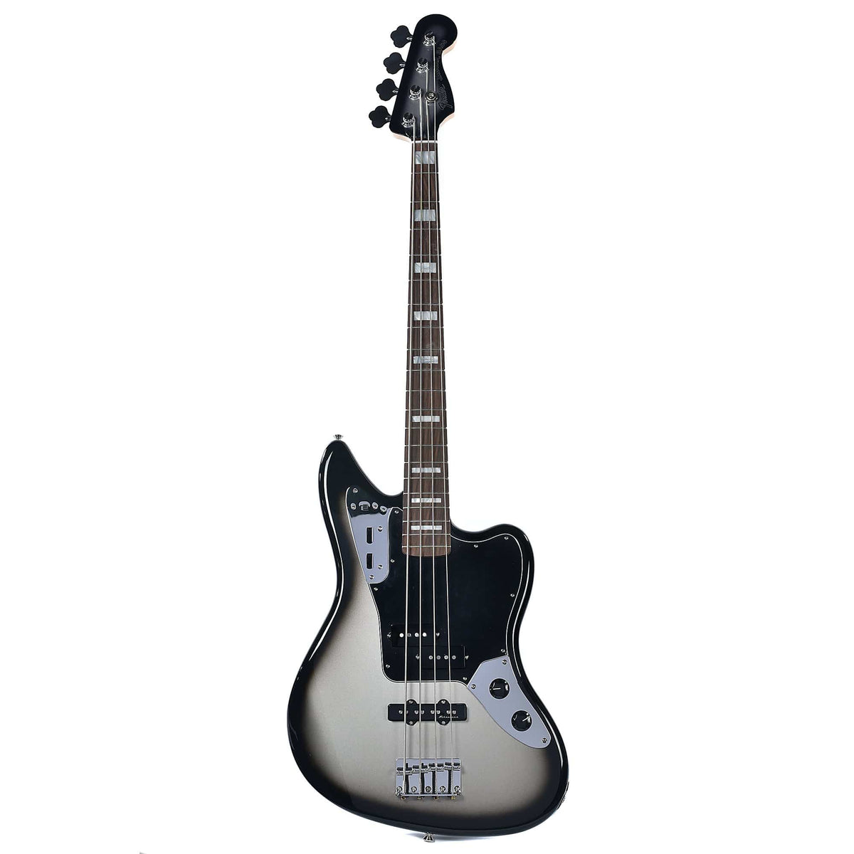 Fender Artist Troy Sanders Jaguar Bass Silverburst Bass Guitars / 4-String