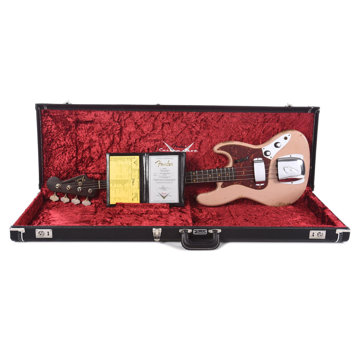 Fender Custom Shop 1960 Jazz Bass "CME Spec" Heavy Relic Dirty Shell Pink w/Rosewood Neck Bass Guitars / 4-String