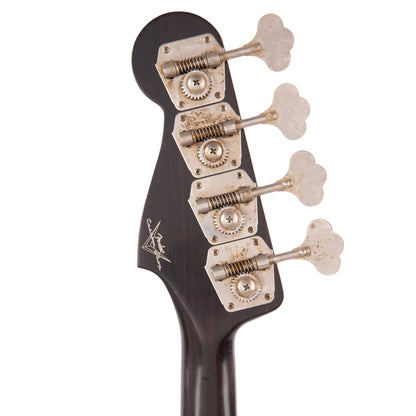 Fender Custom Shop 1960 Jazz Bass "CME Spec" Relic Aged Olympic White w/Rosewood Neck Bass Guitars / 4-String