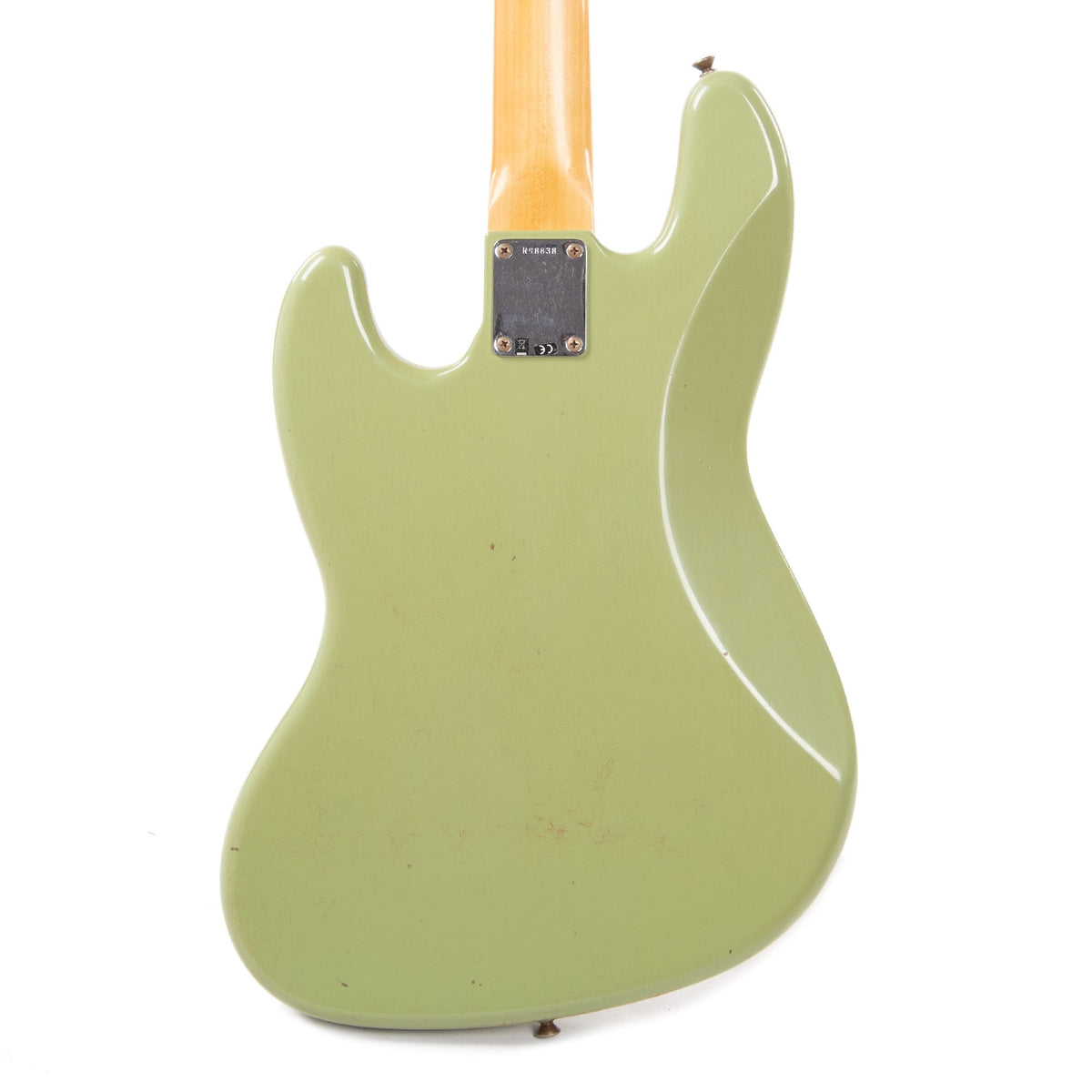 Fender Custom Shop 1960 Jazz Bass "CME Spec" Relic Faded/Aged Sweet Pea Green w/Painted Headcap Bass Guitars / 4-String