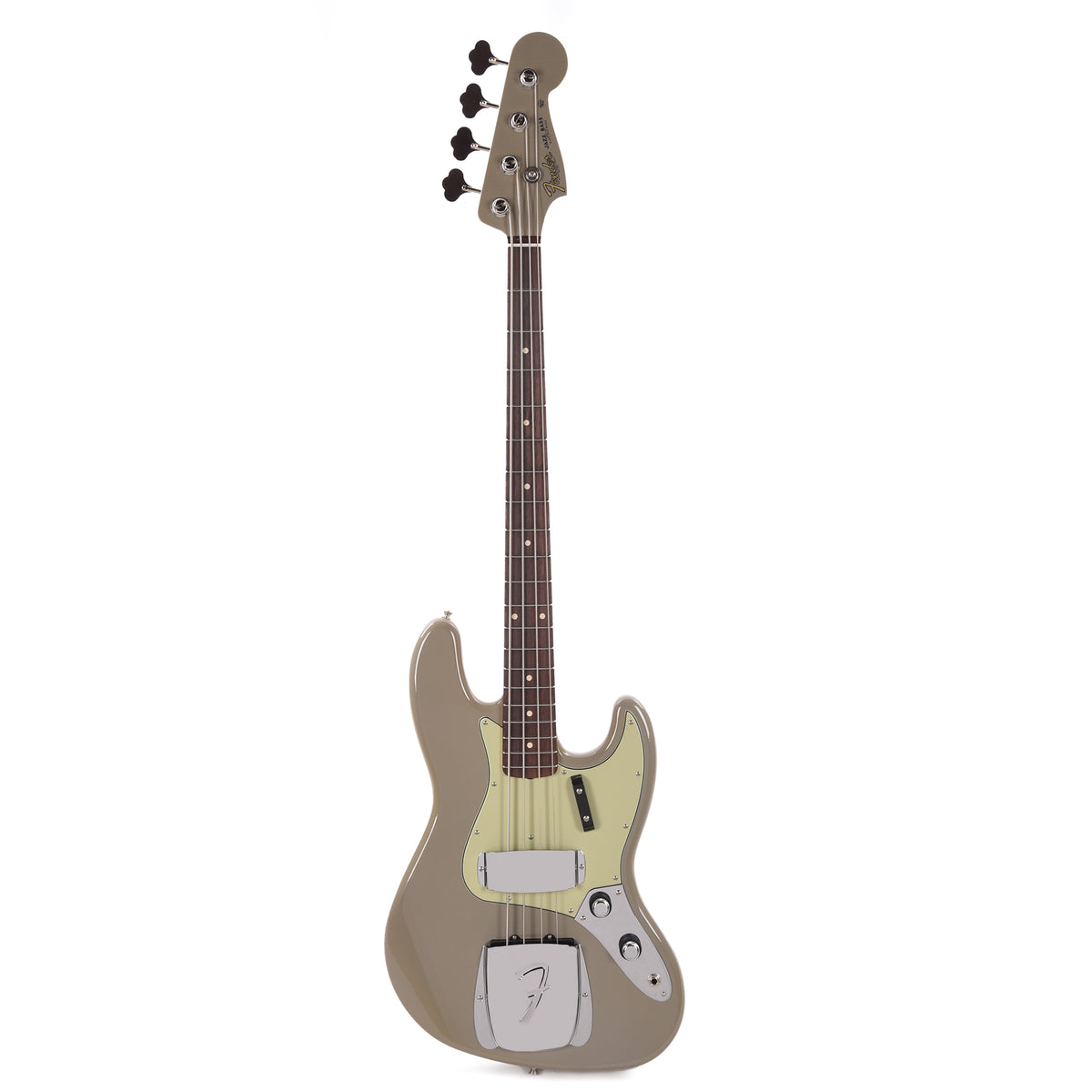Fender Custom Shop 1960 Jazz Bass Deluxe Closet Classic Super Aged Primer Gray w/Painted Headcap Bass Guitars / 4-String
