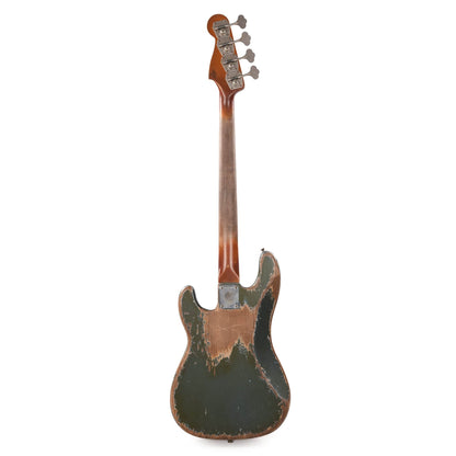 Fender Custom Shop 1962 Precision Bass Heavy Relic Heavy Aged Nicotine Lake Placid Blue Master Built by Vincent Van Trigt Bass Guitars / 4-String