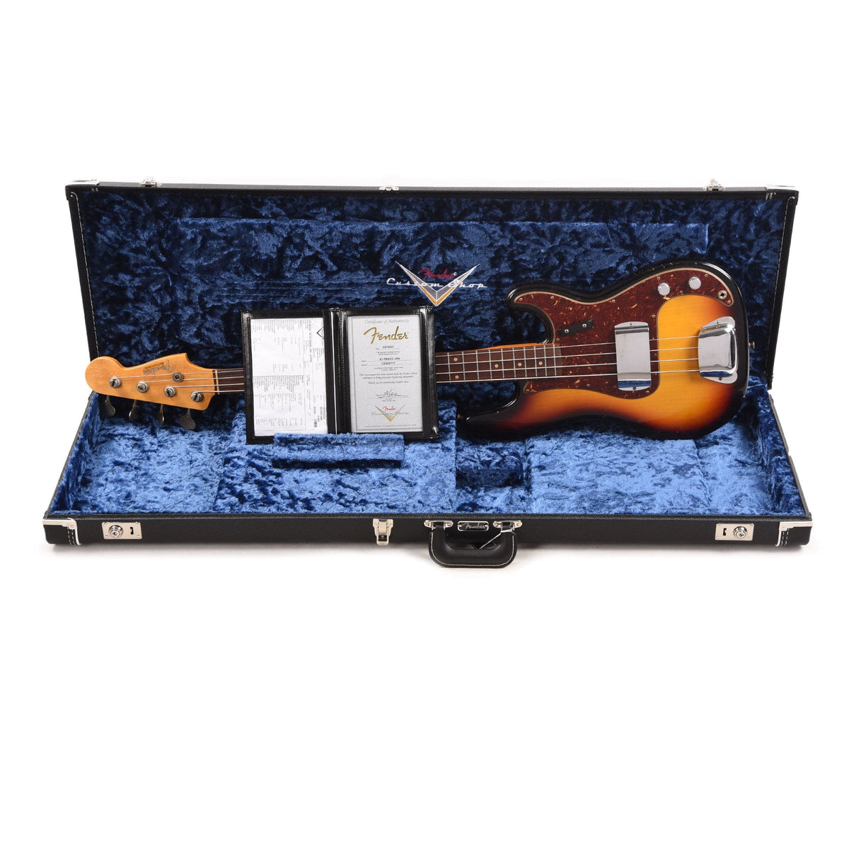 Fender Custom Shop 1963 Precision Bass Journeyman Relic Aged 3-Color Sunburst Bass Guitars / 4-String