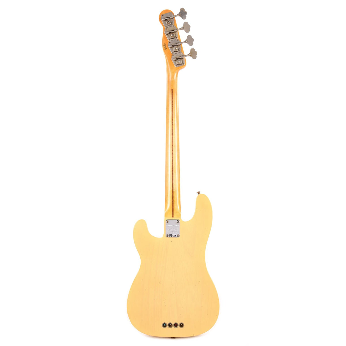 Fender Custom Shop Limited Edition 1951 Precision Bass Journeyman Nocaster Blonde Bass Guitars / 4-String