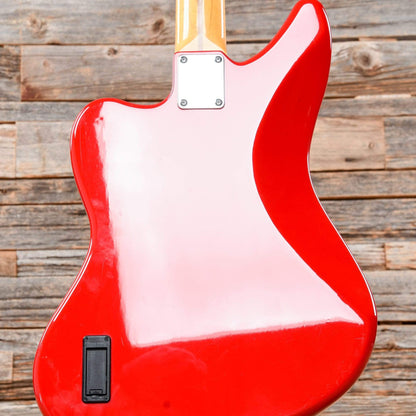 Fender Jaguar Bass Hot Rod Red 2007 Bass Guitars / 4-String