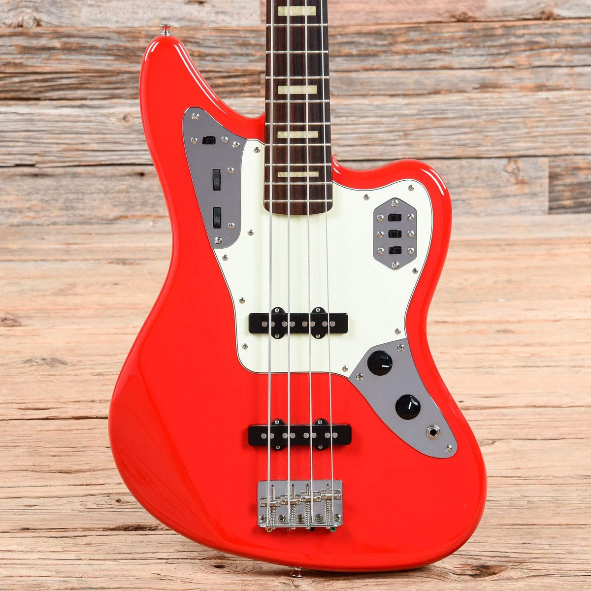 Fender Jaguar Bass Hot Rod Red 2007 Bass Guitars / 4-String