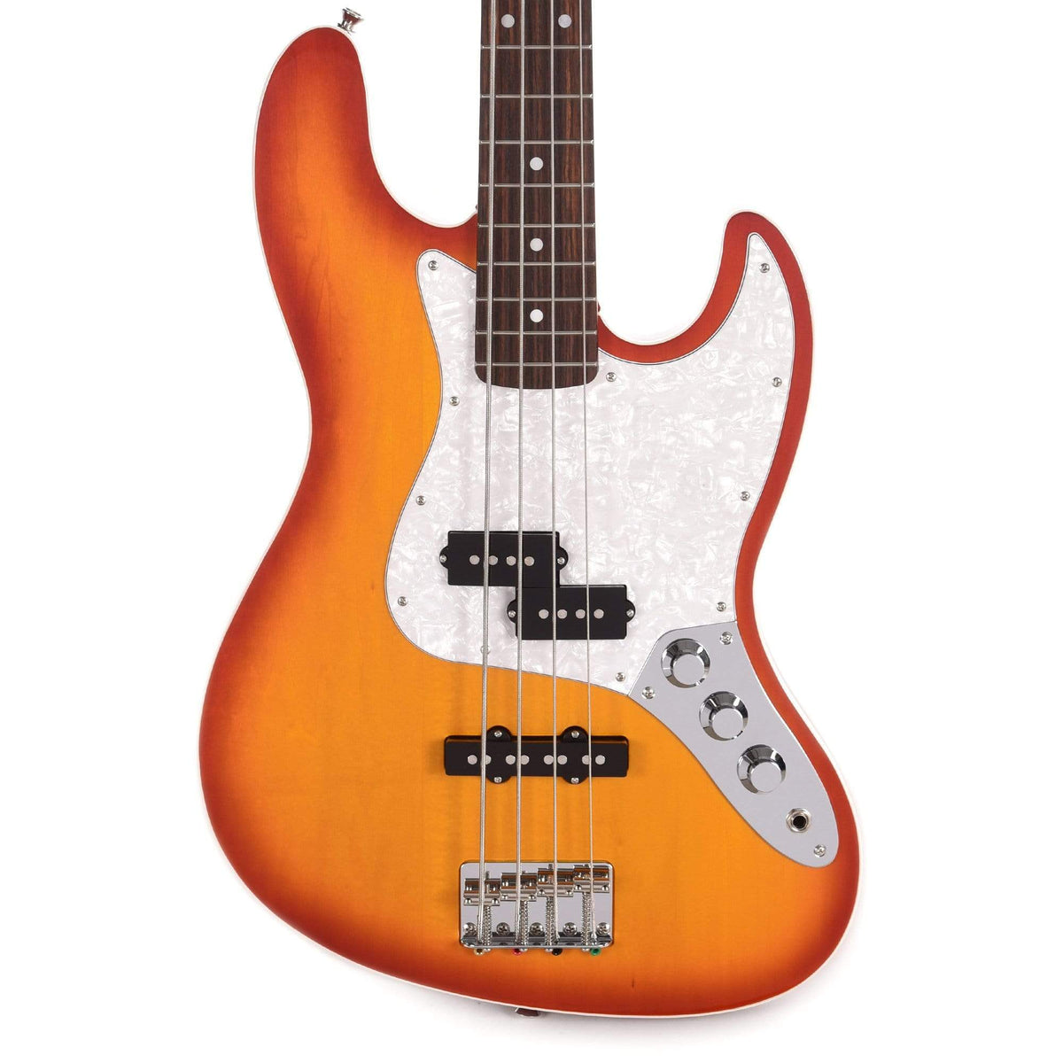 Fender MIJ FSR Aerodyne Jazz Bass Sienna Sunburst Bass Guitars / 4-String