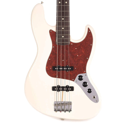 Fender MIJ Traditional 60s Jazz Bass Olympic White Bass Guitars / 4-String