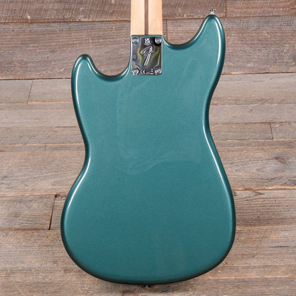Fender Player Mustang Bass PJ Sherwood Green w/3-Ply Mint Pickguard Bass Guitars / 4-String