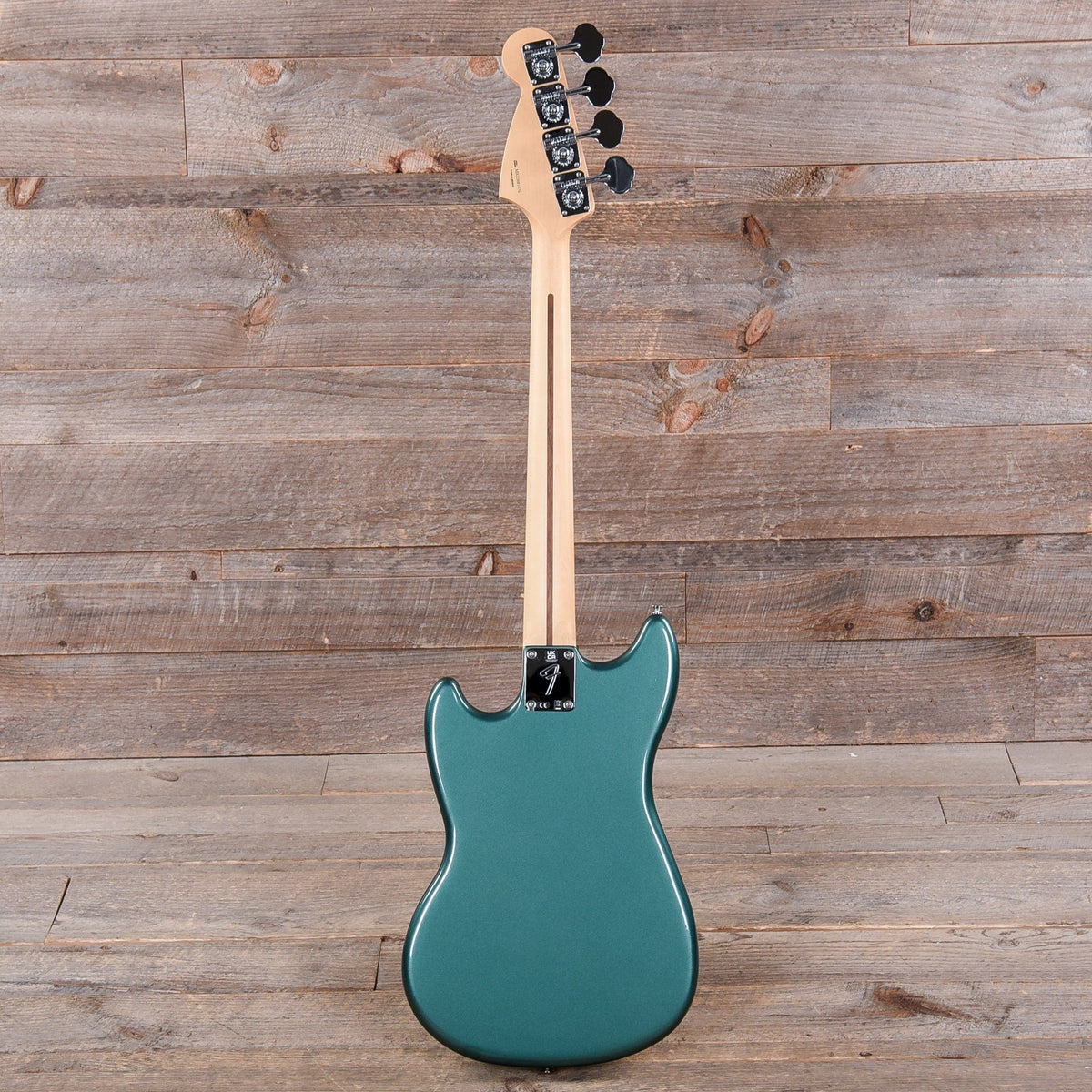 Fender Player Mustang Bass PJ Sherwood Green w/3-Ply Mint Pickguard Bass Guitars / 4-String