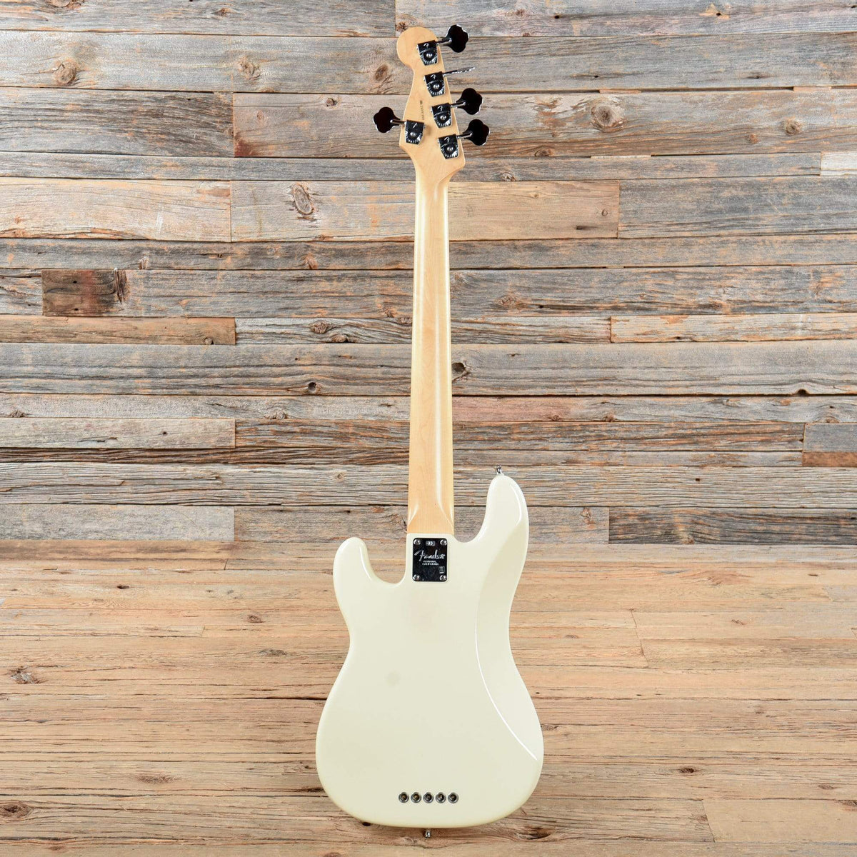 Fender American Standard Precision Bass V Olympic White 2008 Bass Guitars / 5-String or More
