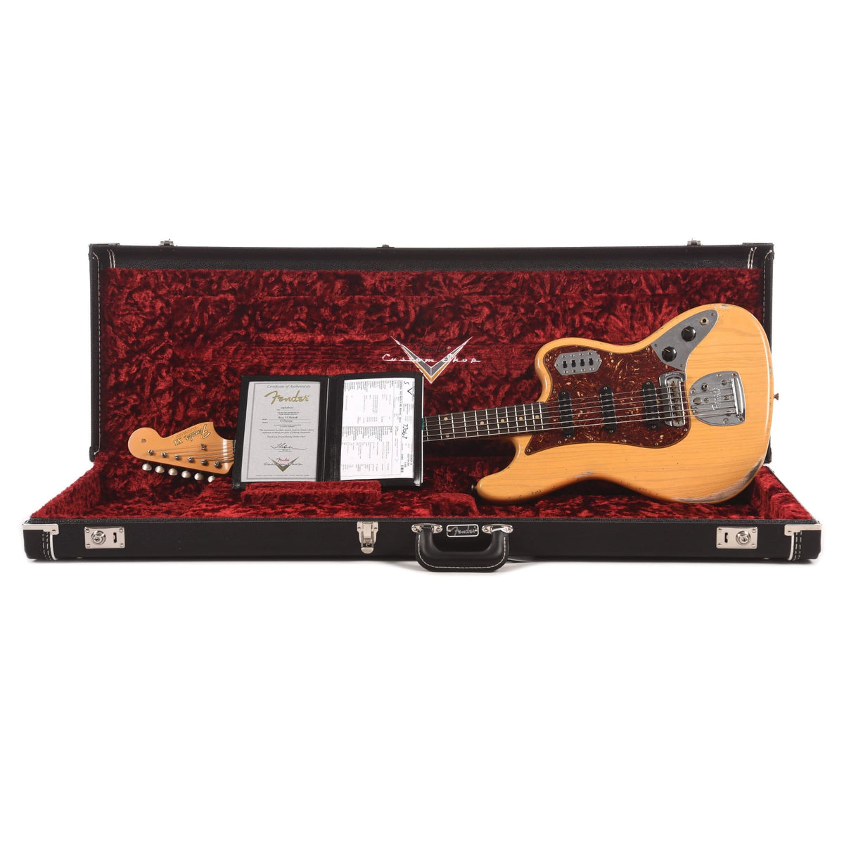 Fender Custom Shop 1962 Bass VI Ash "CME Spec" Relic Butterscotch Blonde w/Tortoise Pickguard Bass Guitars / 5-String or More