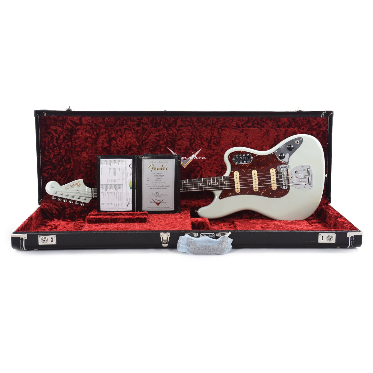 Fender Custom Shop 1962 Bass VI "CME Spec" Deluxe Closet Classic Super Aged Sonic Blue Bass Guitars / 5-String or More