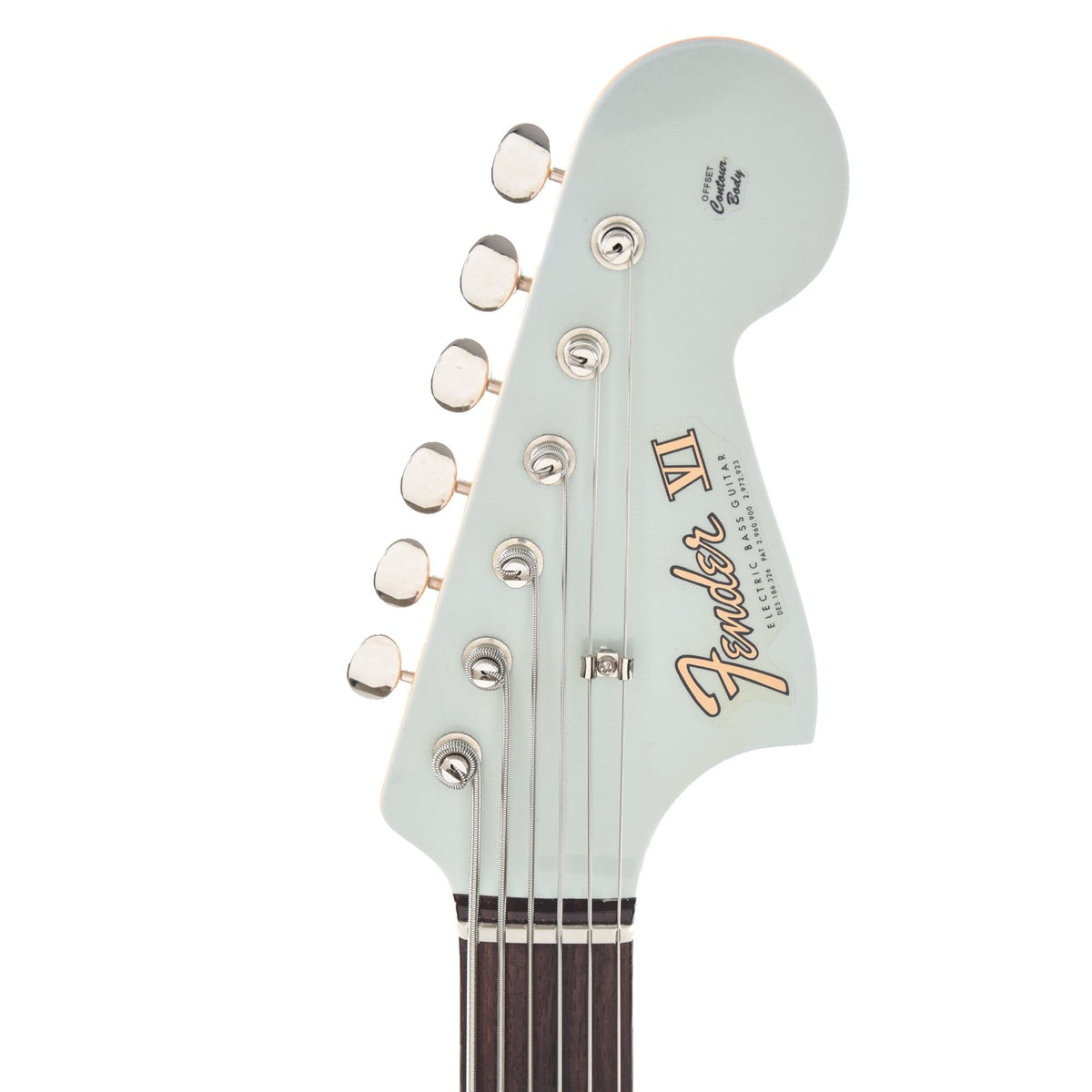 Fender Custom Shop 1962 Bass VI "CME Spec" Deluxe Closet Classic Super Aged Sonic Blue Bass Guitars / 5-String or More