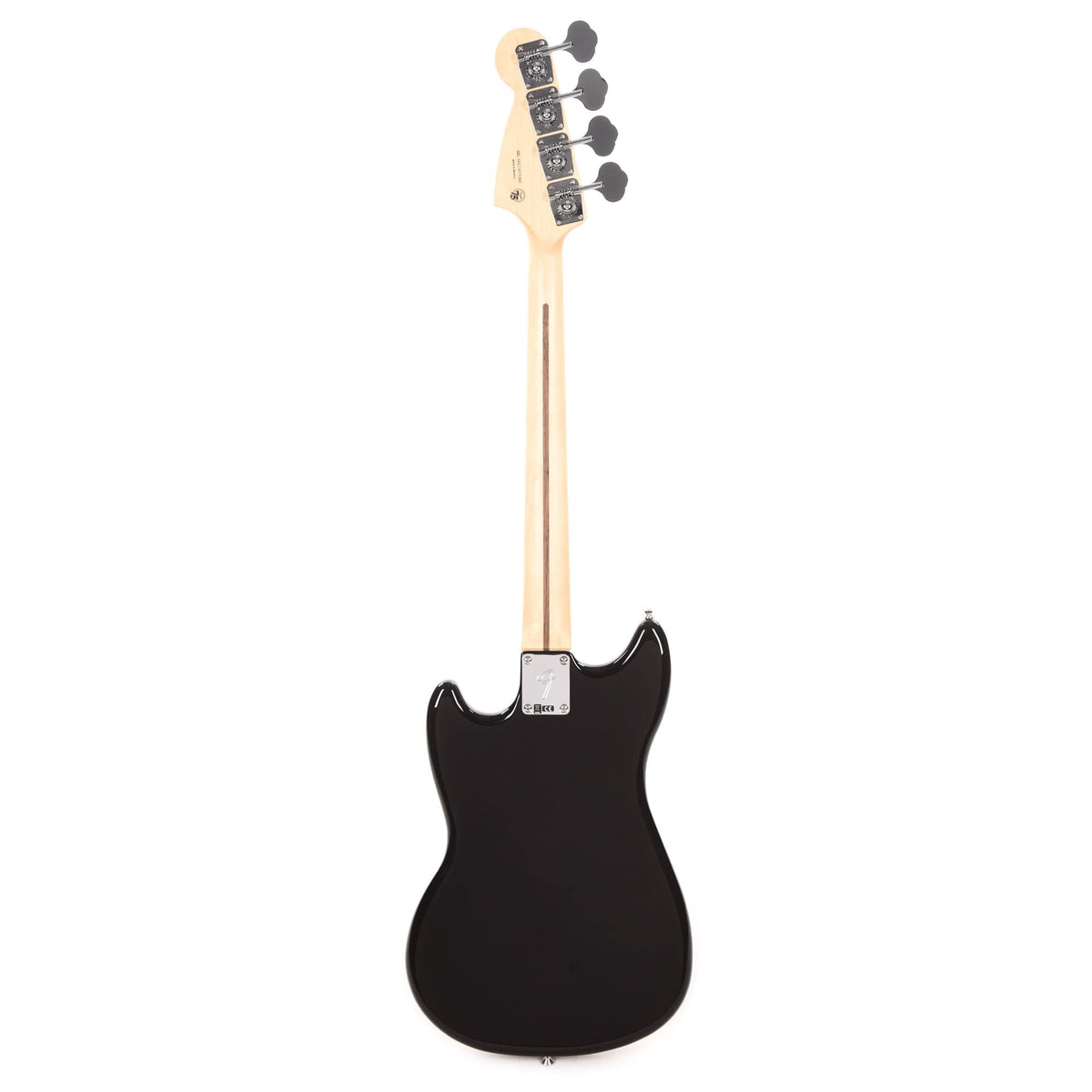 Fender Player Mustang Bass PJ Black w/Tortoise Pickguard Bass Guitars / Short Scale