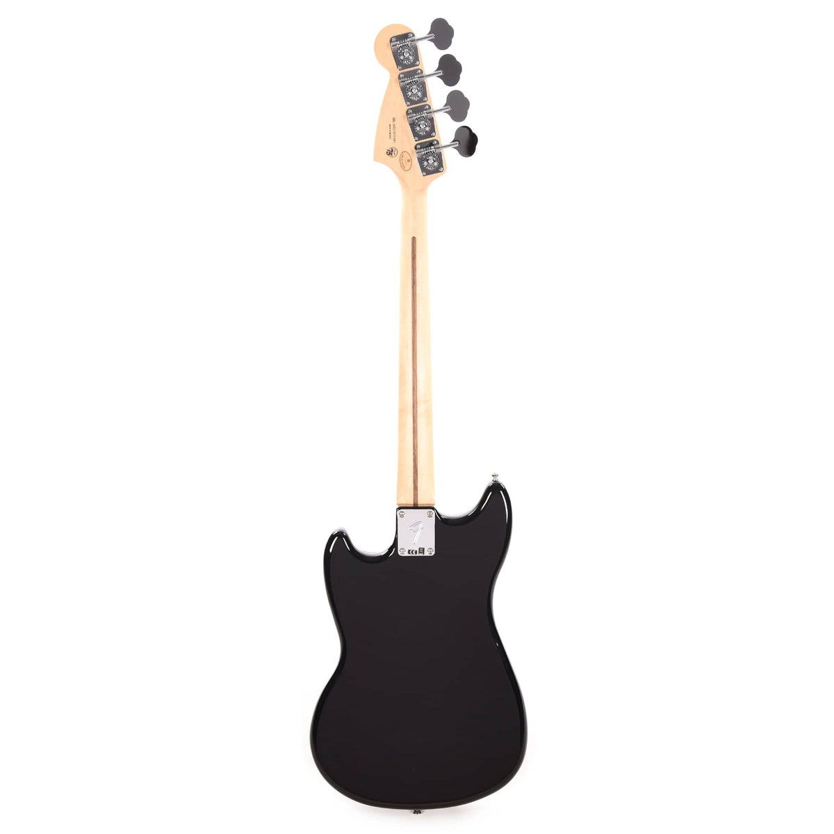 Fender Player Mustang Bass PJ Black w/Tortoise Pickguard Bass Guitars / Short Scale