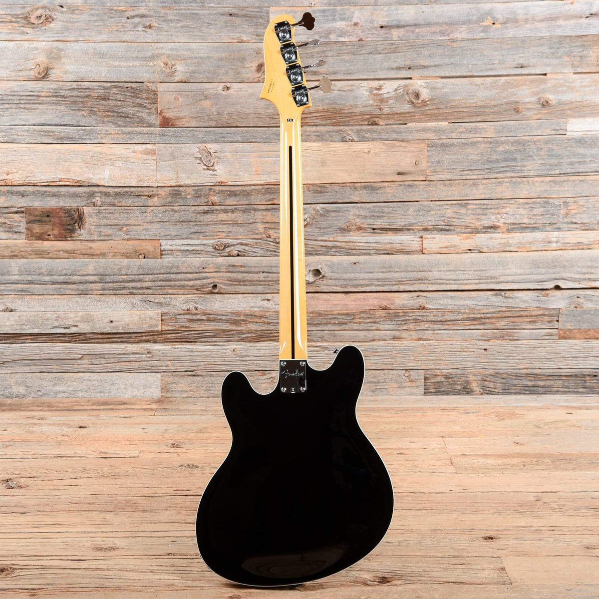 Fender Starcaster Bass Black 2017 Bass Guitars / Short Scale
