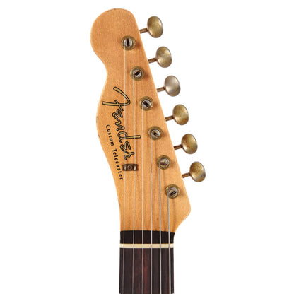 Fender Custom Shop 1959 Custom Telecaster "Chicago Special" LEFTY Relic Aged Black w/Tortoise Pickguard Electric Guitars / Left-Handed