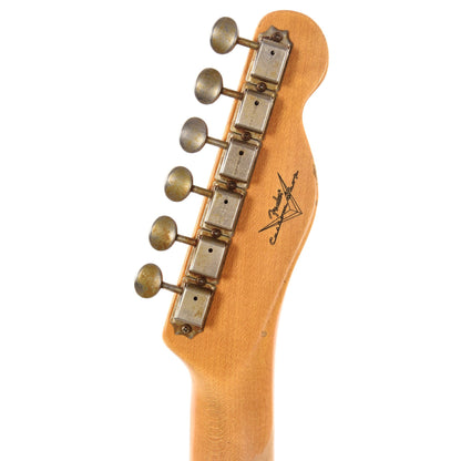 Fender Custom Shop 1959 Custom Telecaster "Chicago Special" LEFTY Relic Aged Black w/Tortoise Pickguard Electric Guitars / Left-Handed