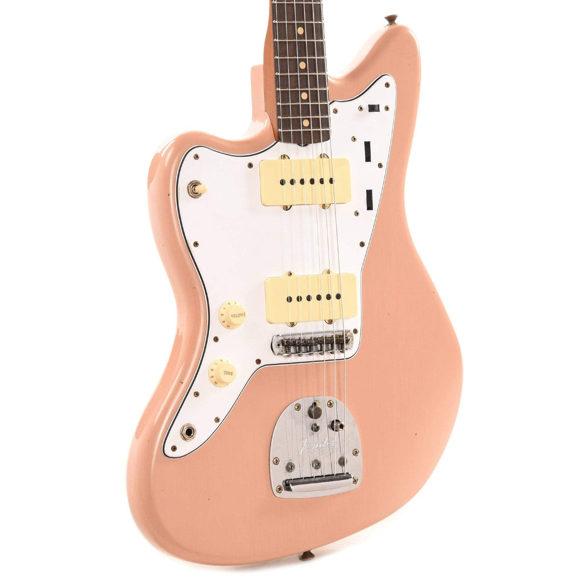 Fender Custom Shop 1962 Jazzmaster "Chicago Special" Journeyman Dirty Aged Shell Pink LEFTY Electric Guitars / Left-Handed