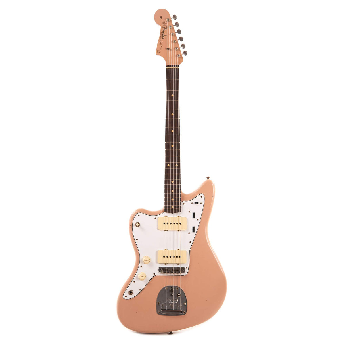 Fender Custom Shop 1962 Jazzmaster "Chicago Special" Journeyman Dirty Aged Shell Pink LEFTY Electric Guitars / Left-Handed