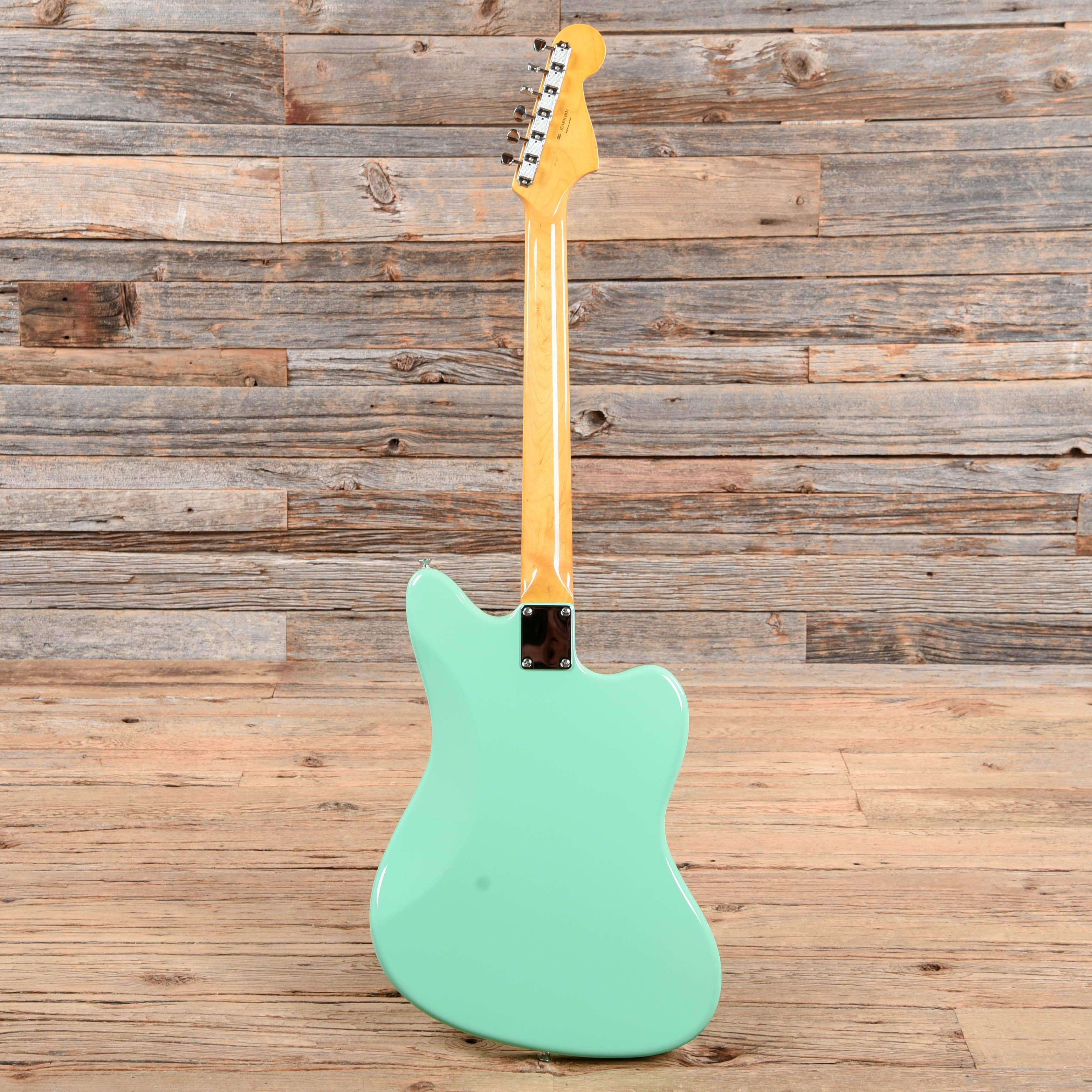 Fender MIJ Traditional 60s Jazzmaster Surf Green LEFTY w/Matching Headcap Electric Guitars / Left-Handed