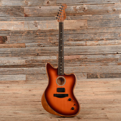 Fender American Acoustasonic Jazzmaster Sunburst 2021 Electric Guitars / Semi-Hollow