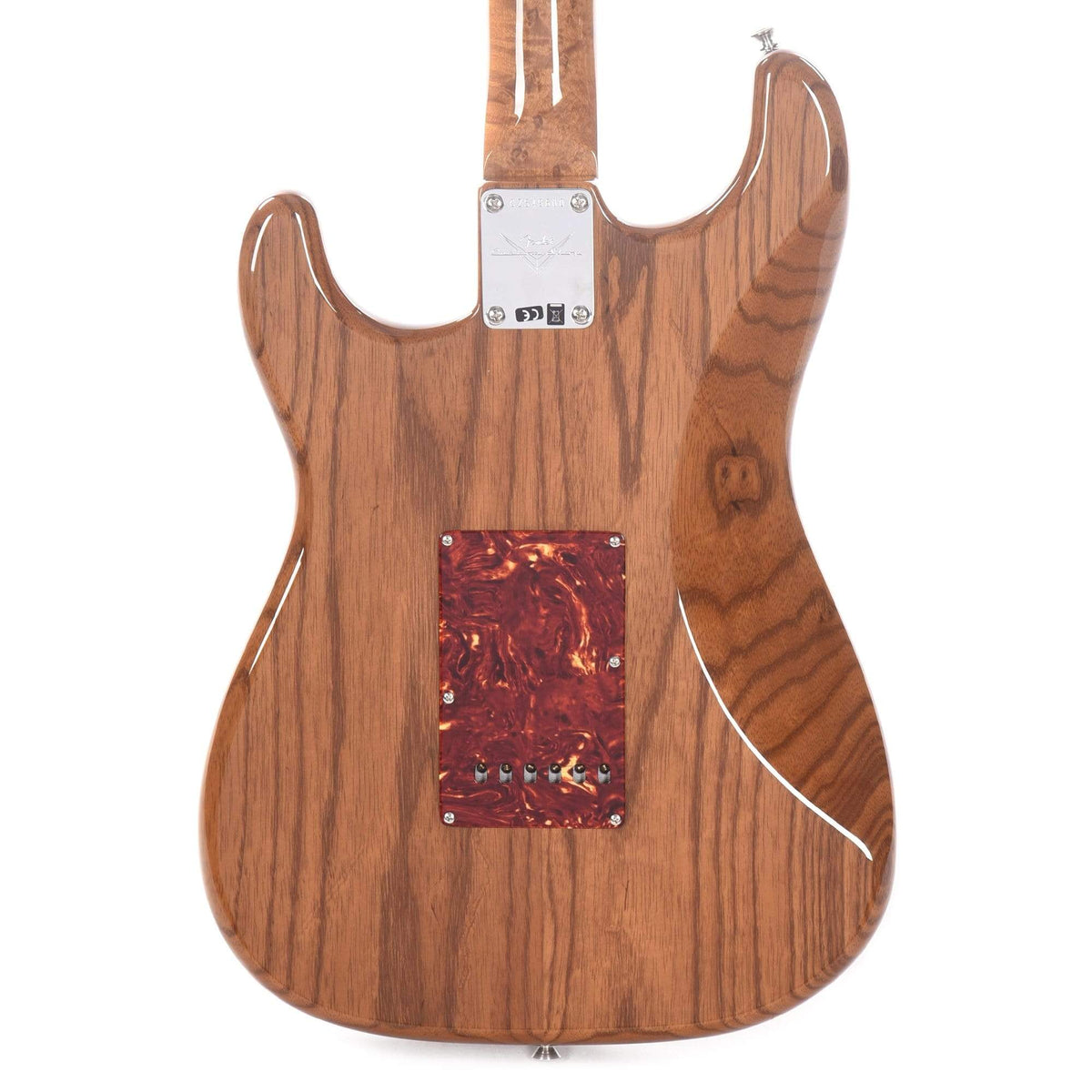 Fender Custom Shop Artisan Stratocaster Thinline Roasted Ash Body AAAA Flame Koa Top Natural Electric Guitars / Semi-Hollow
