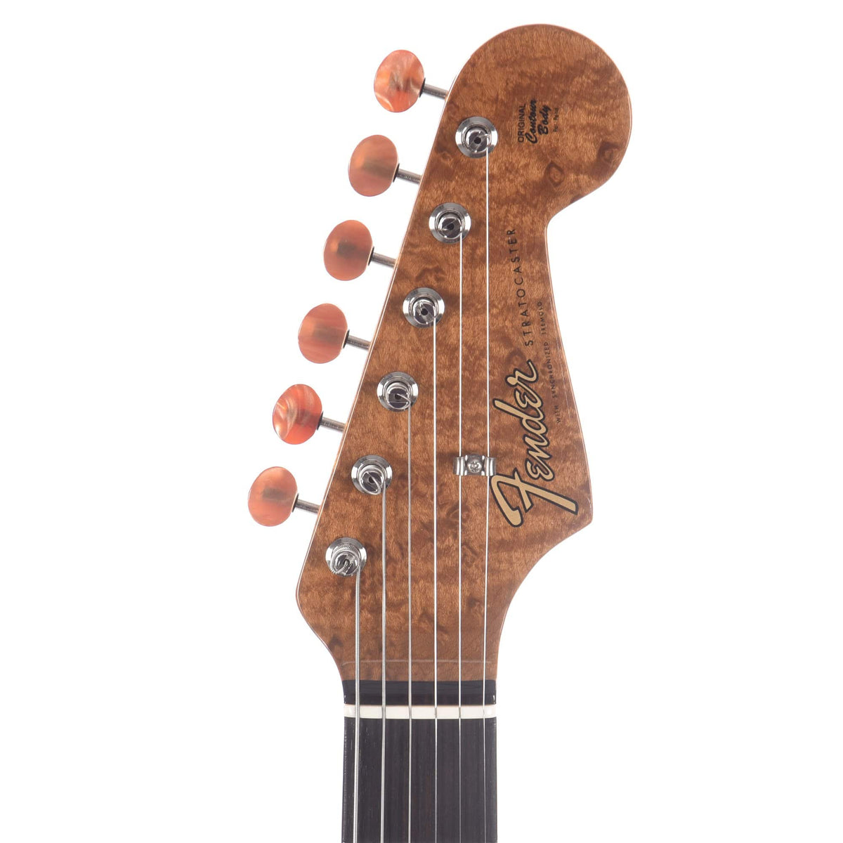 Fender Custom Shop Artisan Stratocaster Thinline Roasted Ash Body AAAA Flame Koa Top Natural Electric Guitars / Semi-Hollow