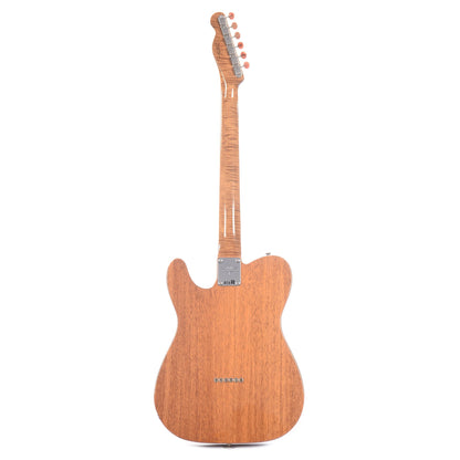 Fender Custom Shop Artisan Thinline Telecaster Fiji Mahogany Body AAAA Flame Maple Burl Top Natural Electric Guitars / Semi-Hollow