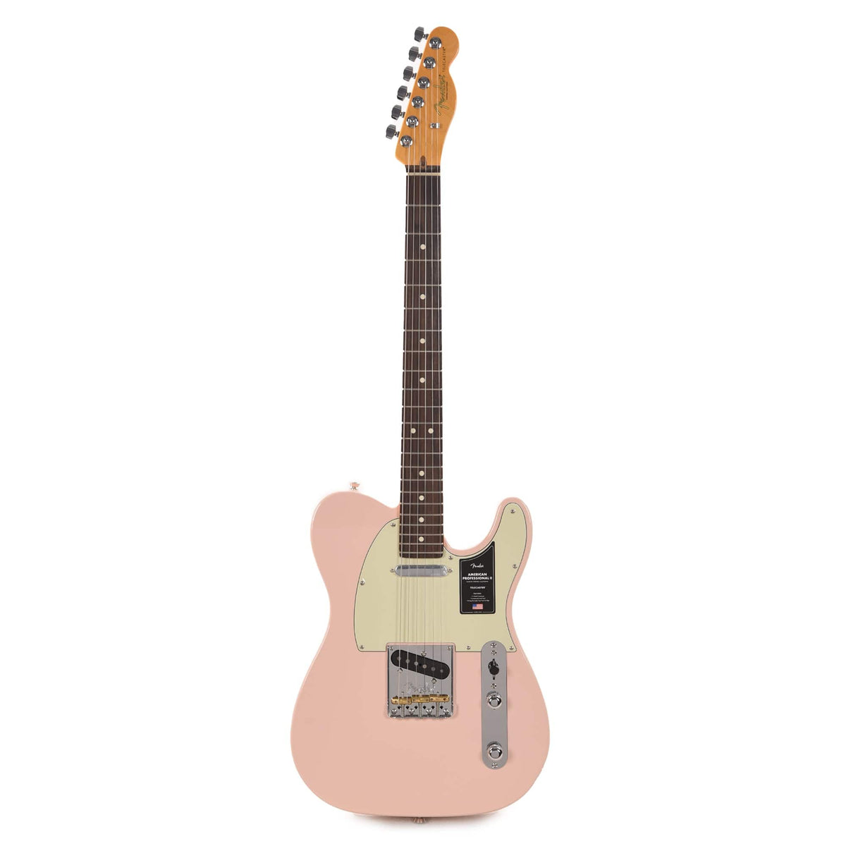 Fender American Professional II Telecaster Shell Pink Electric Guitars / Solid Body