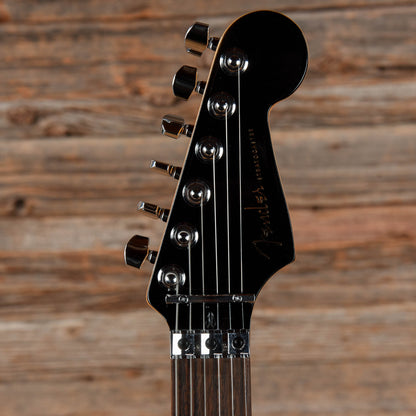 Fender American Ultra Luxe Stratocaster Floyd Rose HSS Mystic Black 2021 Electric Guitars / Solid Body