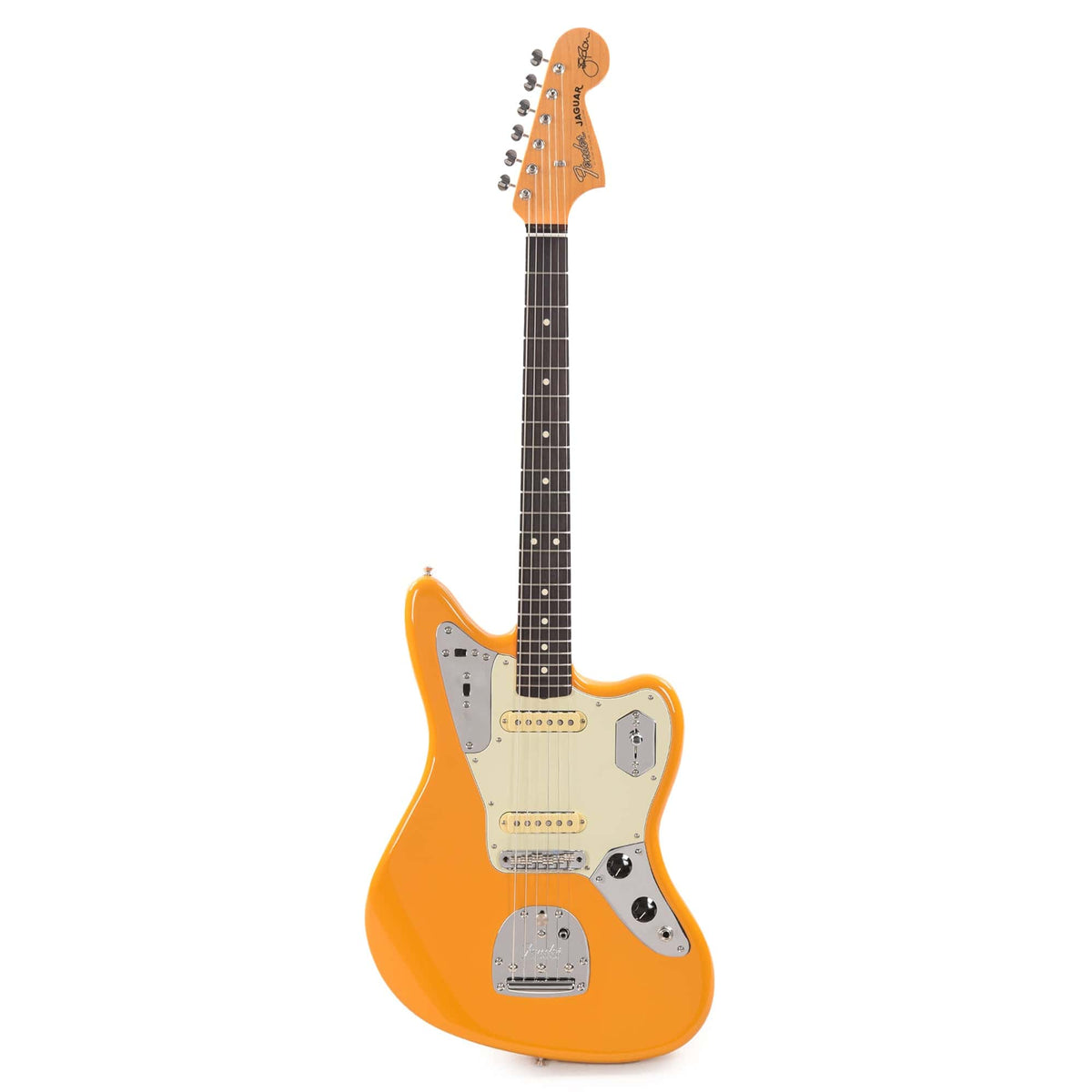 Fender Artist Johnny Marr Jaguar Fever Dream Yellow Electric Guitars / Solid Body