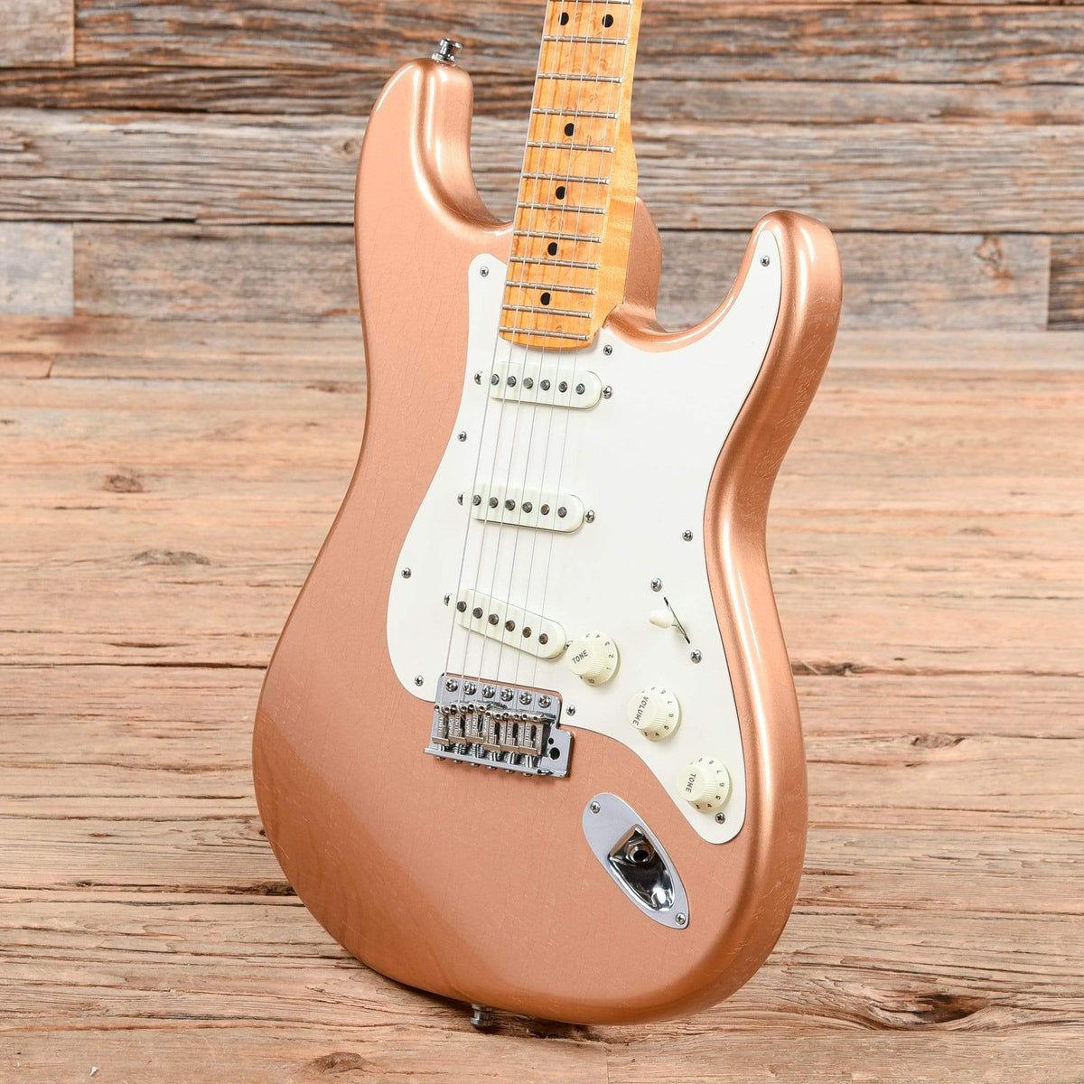Fender CS Postmodern Stratocaster Lush Closet Classic Faded Copper 2016 Electric Guitars / Solid Body