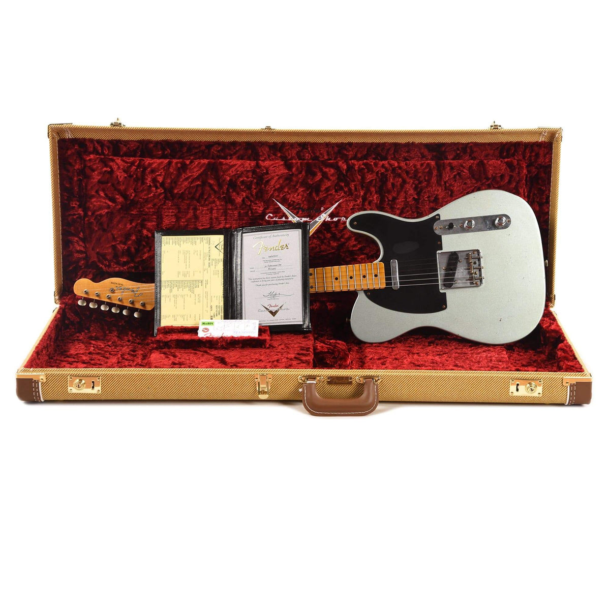 Fender Custom Shop 1952 Telecaster "Chicago Special" Journeyman Faded/Aged Sage Green Electric Guitars / Solid Body