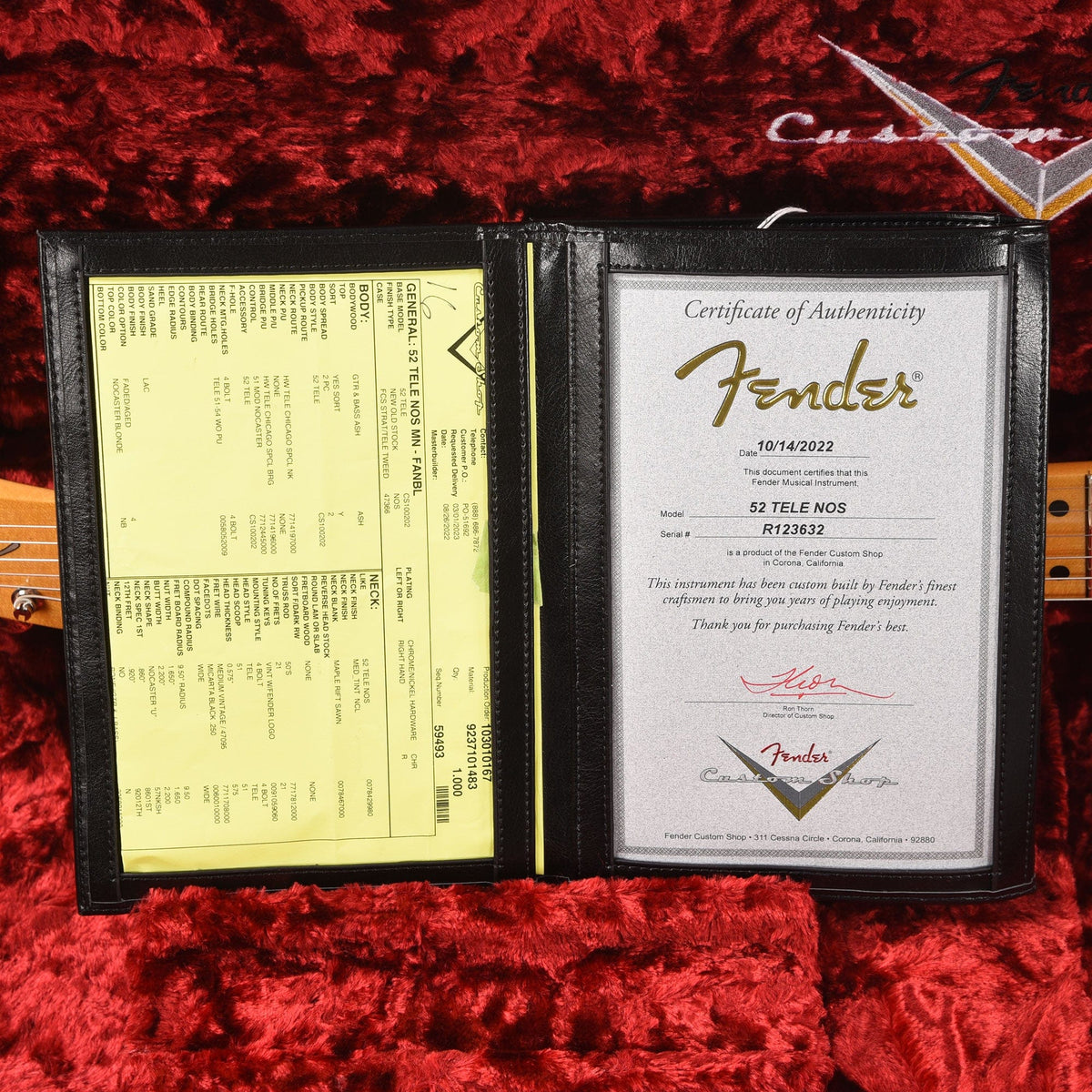 Fender Custom Shop 1952 Telecaster "Chicago Special" NOS Faded/Aged Nocaster Blonde Electric Guitars / Solid Body