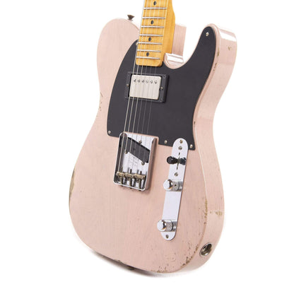 Fender Custom Shop 1952 Telecaster HS "Chicago Special" Relic Dirty Trans Shell Pink w/Duncan Antiquity Humbucker Electric Guitars / Solid Body