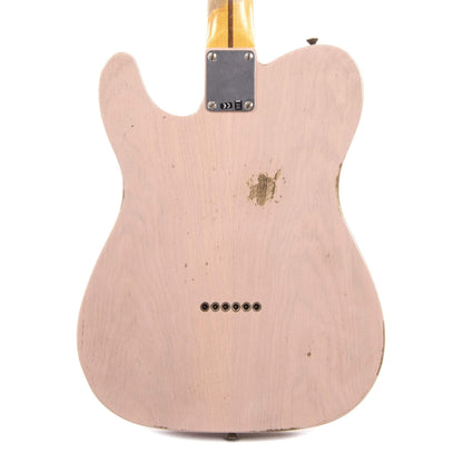 Fender Custom Shop 1952 Telecaster HS "Chicago Special" Relic Dirty Trans Shell Pink w/Duncan Antiquity Humbucker Electric Guitars / Solid Body