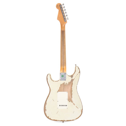 Fender Custom Shop 1957 Stratocaster Relic Aged Olympic White Master Built By Todd Krause Electric Guitars / Solid Body