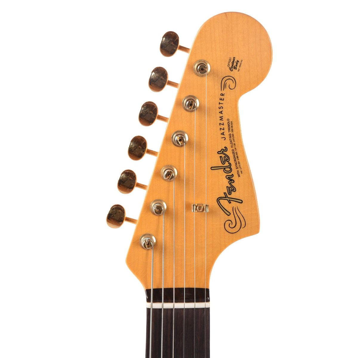 Fender Custom Shop 1959 Jazzmaster "Chicago Special" Deluxe Closet Classic Aged Black w/Gold Hardware Electric Guitars / Solid Body