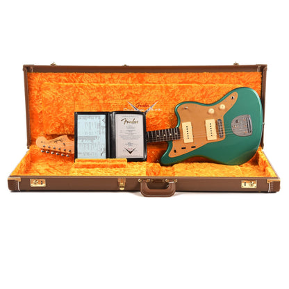 Fender Custom Shop 1959 Jazzmaster "Chicago Special" Deluxe Closet Classic Faded British Racing Green Electric Guitars / Solid Body