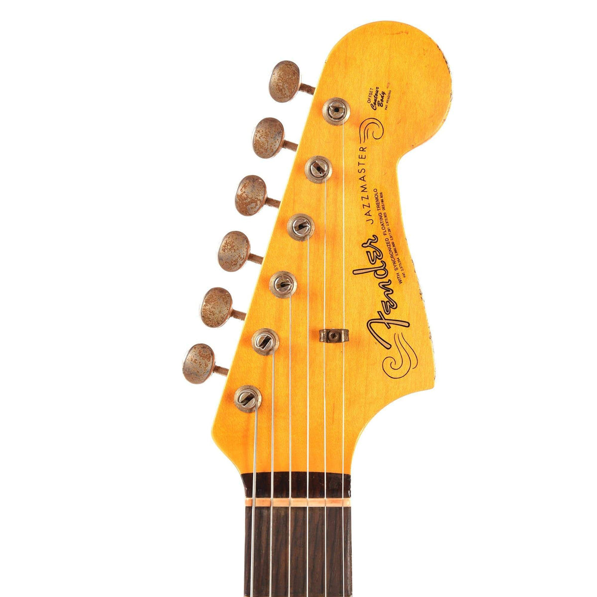 Fender Custom Shop 1959 Jazzmaster "Chicago Special" Heavy Relic Aged Daphne Blue Electric Guitars / Solid Body