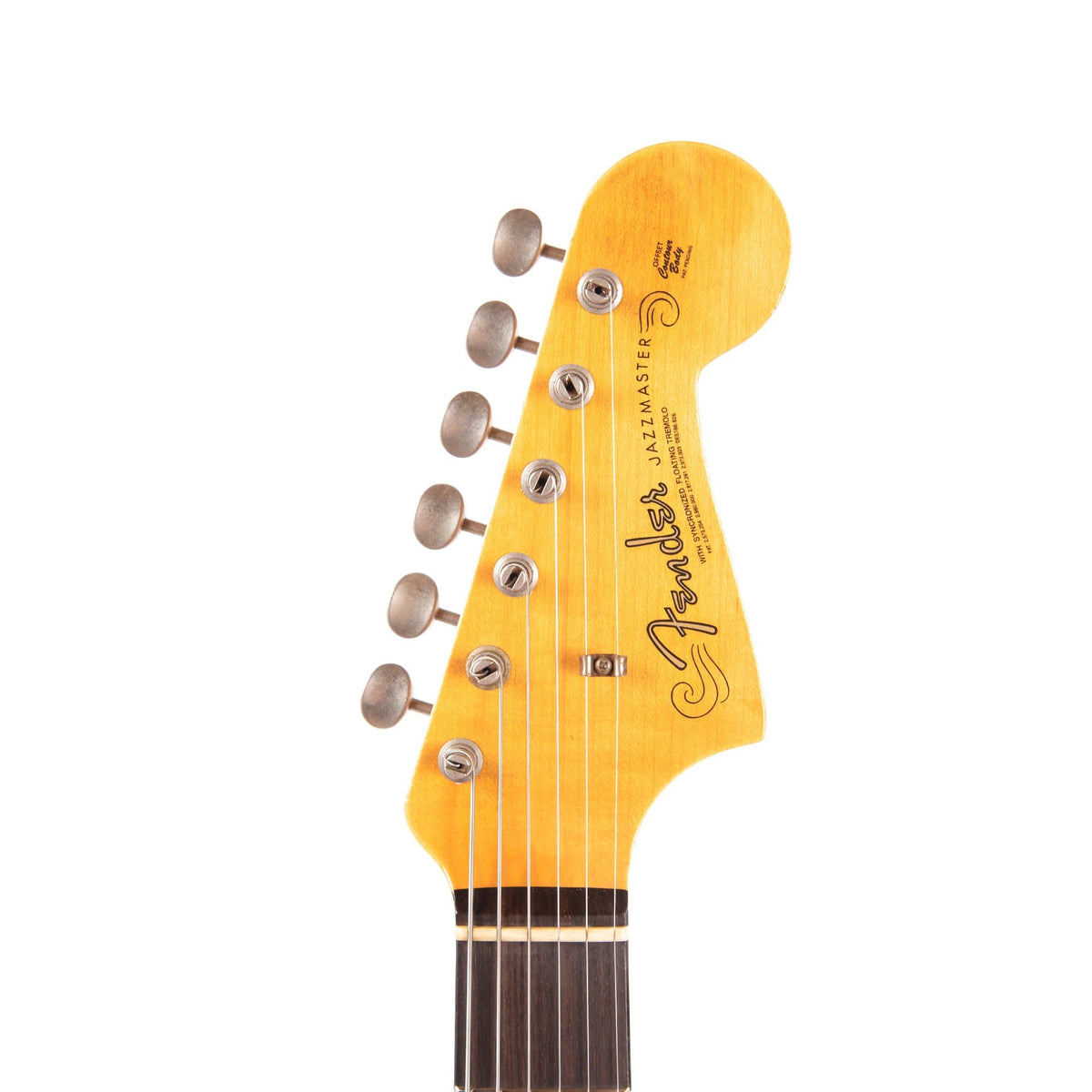 Fender Custom Shop 1959 Jazzmaster "Chicago Special" Journeyman Relic Aged Black Electric Guitars / Solid Body