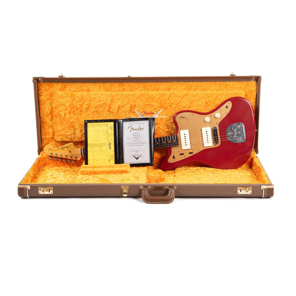 Fender Custom Shop 1959 Jazzmaster "Chicago Special" Journeyman Relic Aged Dakota Red Electric Guitars / Solid Body