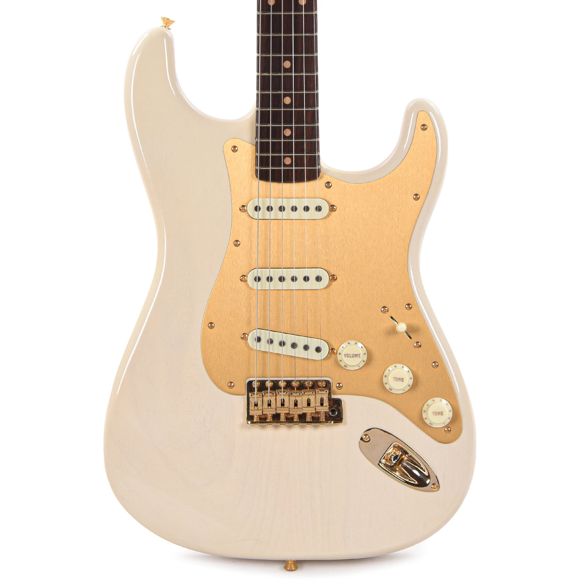Fender Custom Shop 1959 Stratocaster Ash "Chicago Special" Deluxe Closet Classic Aged White Blonde w/Rosewood Neck & Gold Hardware Electric Guitars / Solid Body