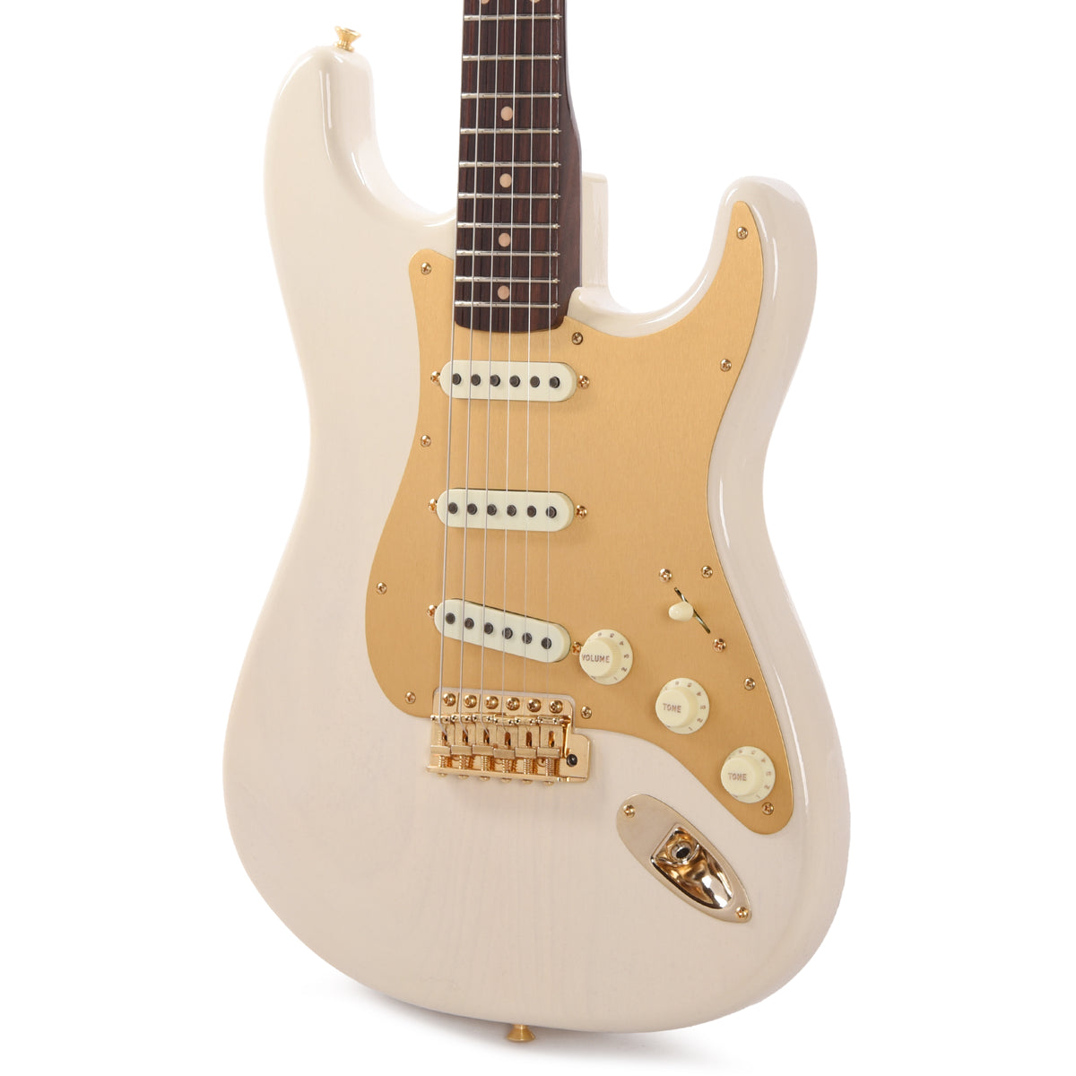 Fender Custom Shop 1959 Stratocaster Ash "Chicago Special" Deluxe Closet Classic Aged White Blonde w/Rosewood Neck & Gold Hardware Electric Guitars / Solid Body