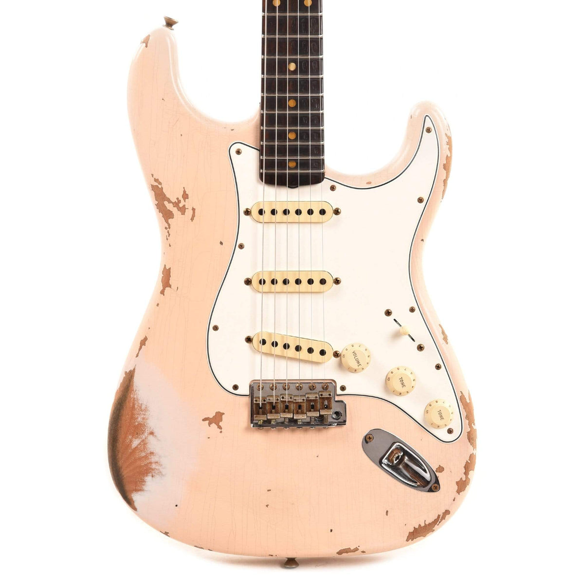 Fender Custom Shop 1959 Stratocaster "Chicago Special" Heavy Relic Super Faded Shell Pink w/Rosewood Neck Electric Guitars / Solid Body
