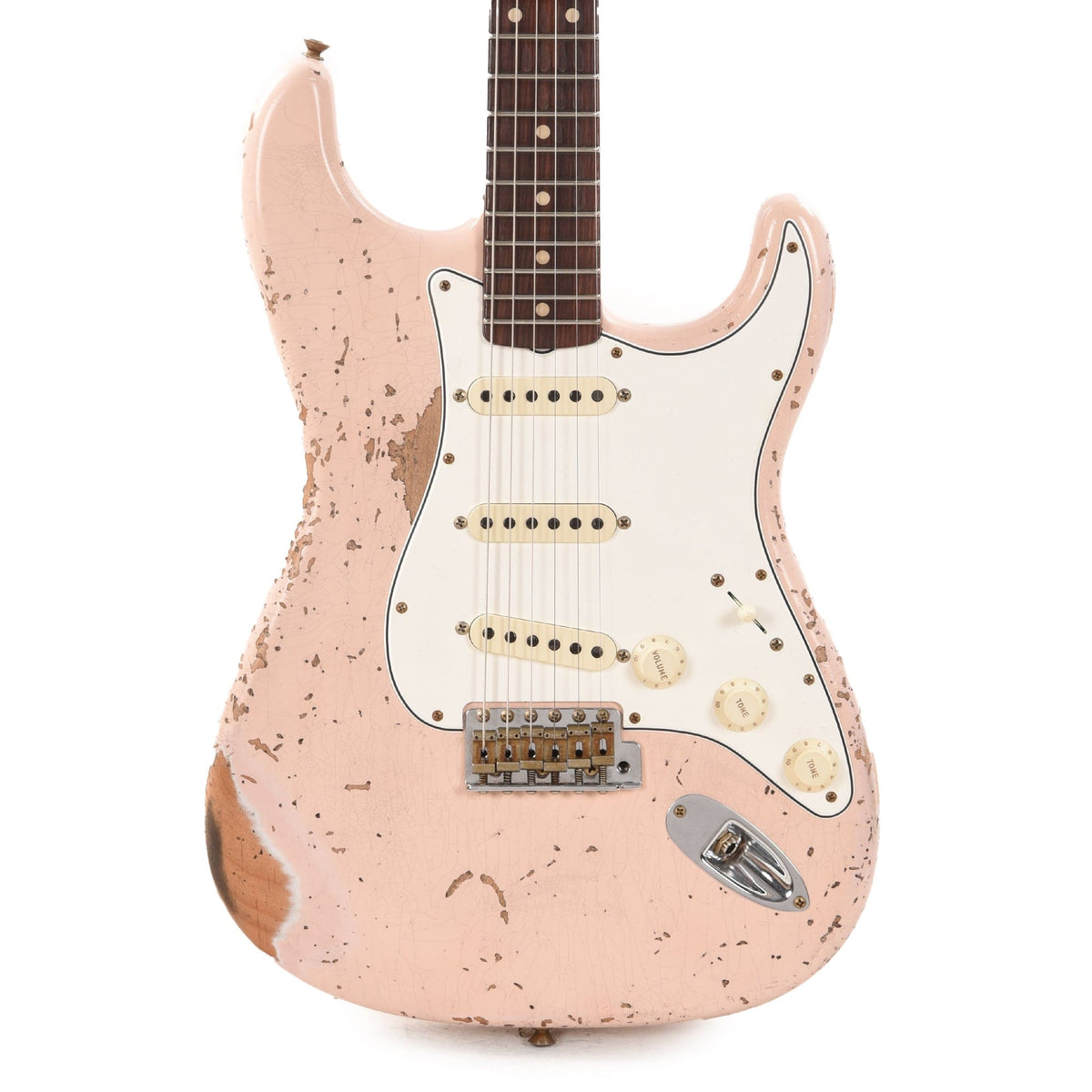 Fender Custom Shop 1959 Stratocaster "Chicago Special" Heavy Relic Super Faded Shell Pink w/Rosewood Neck Electric Guitars / Solid Body